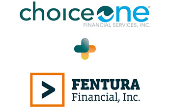 ChoiceOne Financial Services, Inc. and Fentura Financial, Inc. Shareholders Approve Merger