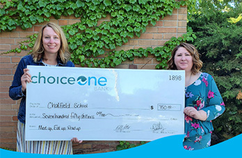 ChoiceOne Bank Supports Meet Up, Eat Up, & Read Up!